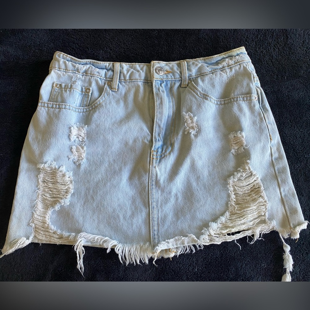 Forever 21 Jean Skirt